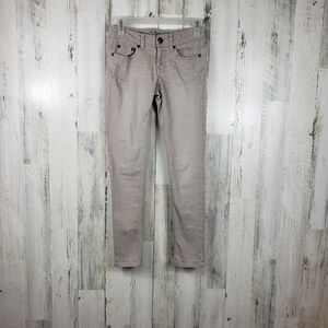 3/$15 Mudd tan low rise skinny Jean's junior size 1